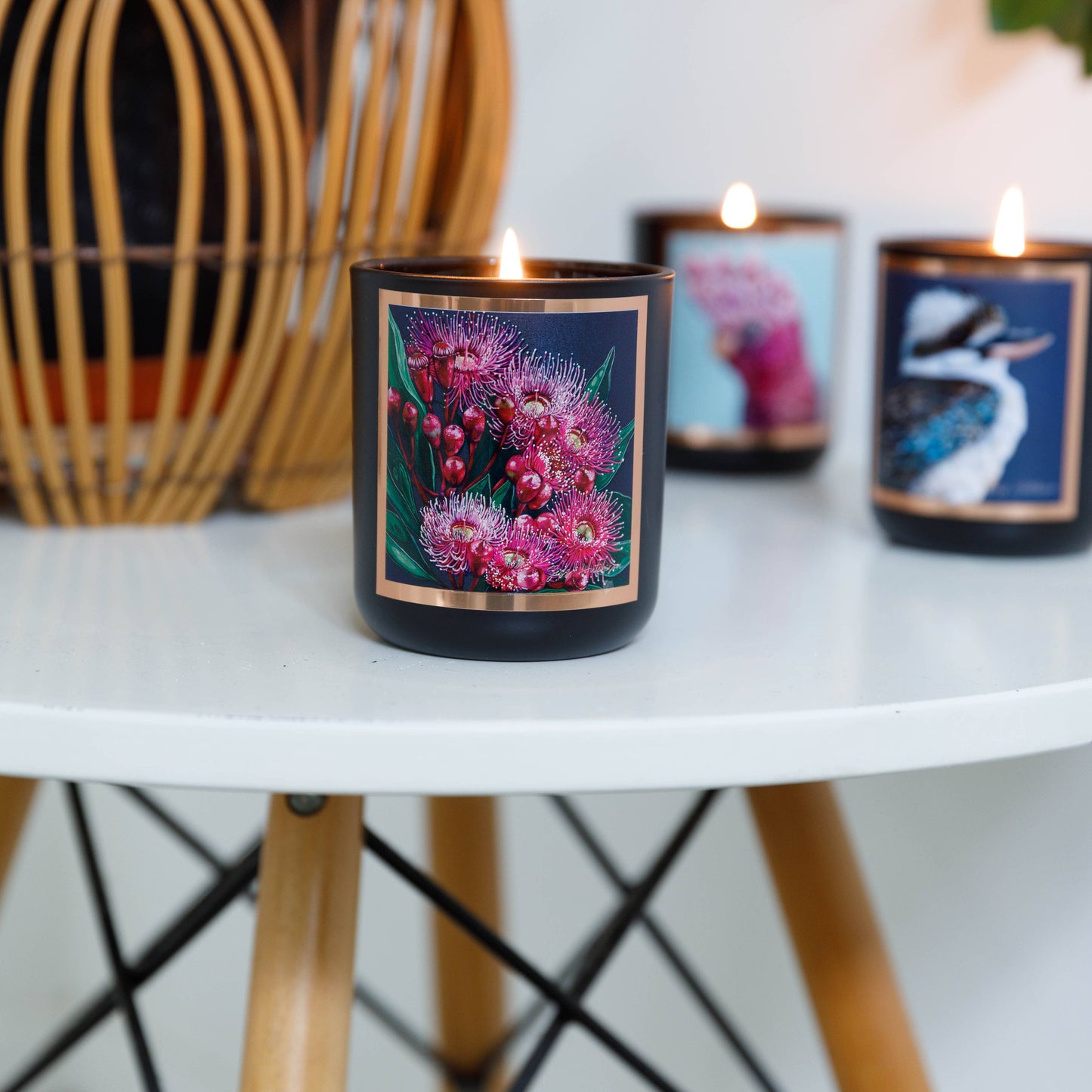 Aroma Pot - 50+hrs Australian artist soy candle - Wild Bush Berries