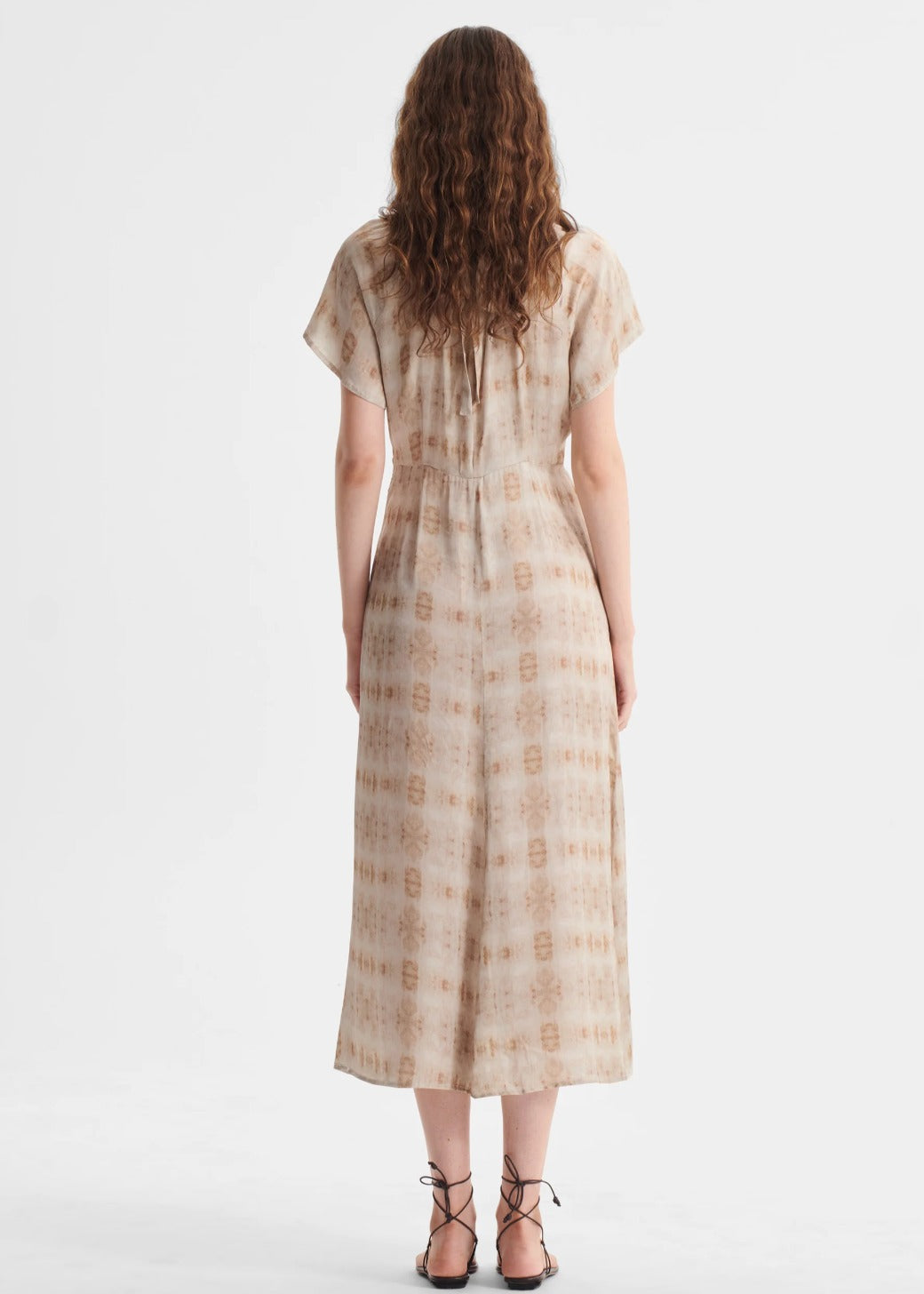 Lucille Tie Dress - Print