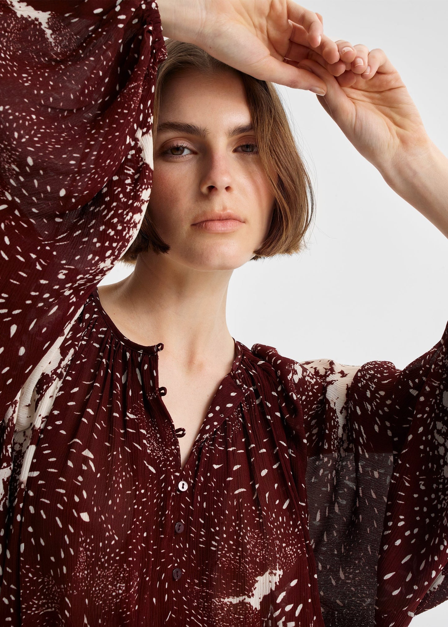 Florian Blouse - Pinot Print