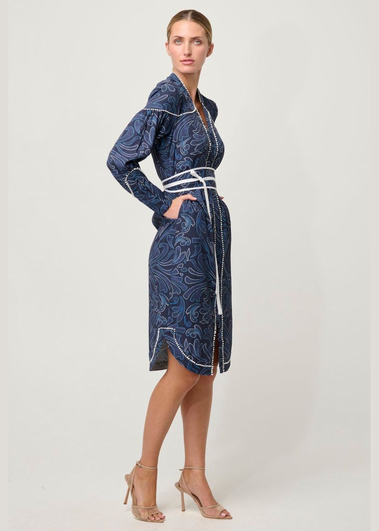 Adela Contrast Dress