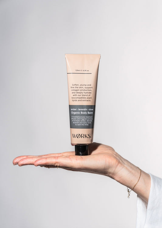 Amber Body Balm Tube 120ml