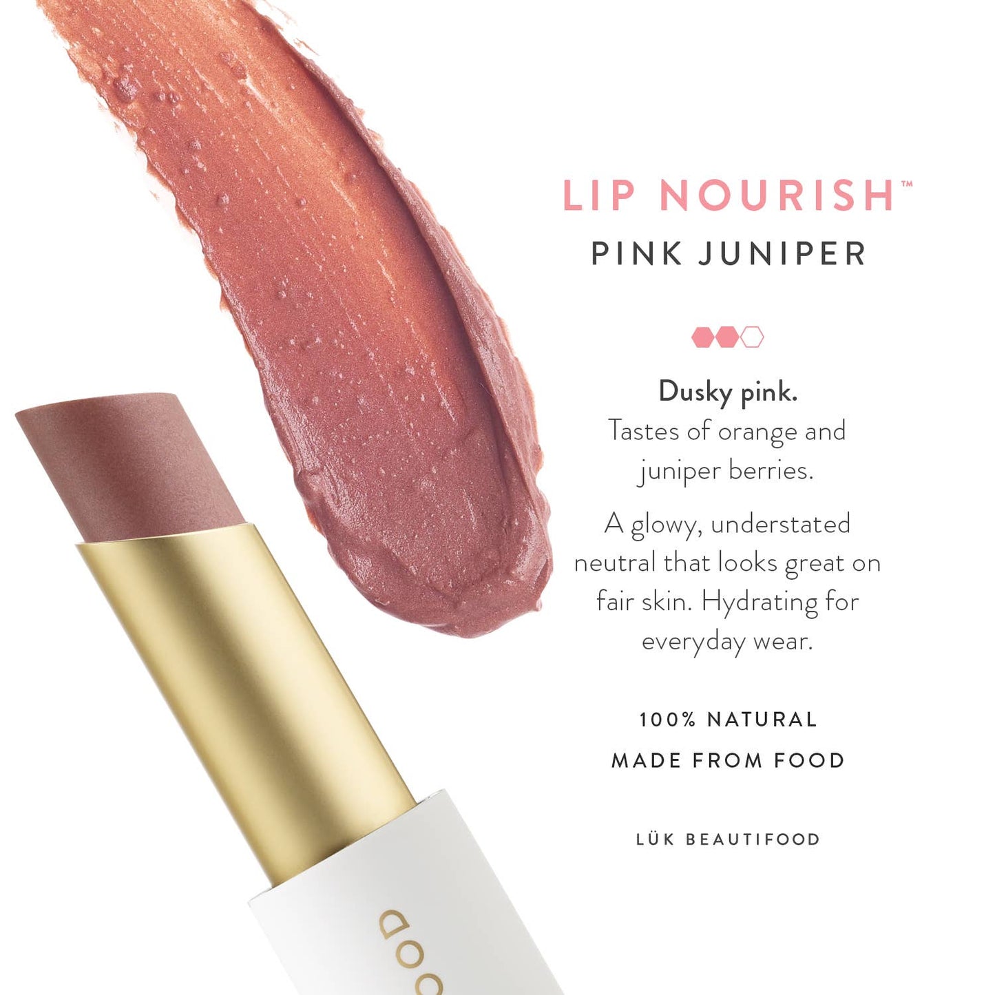 Lip Nourish Lipstick - Pink Juniper