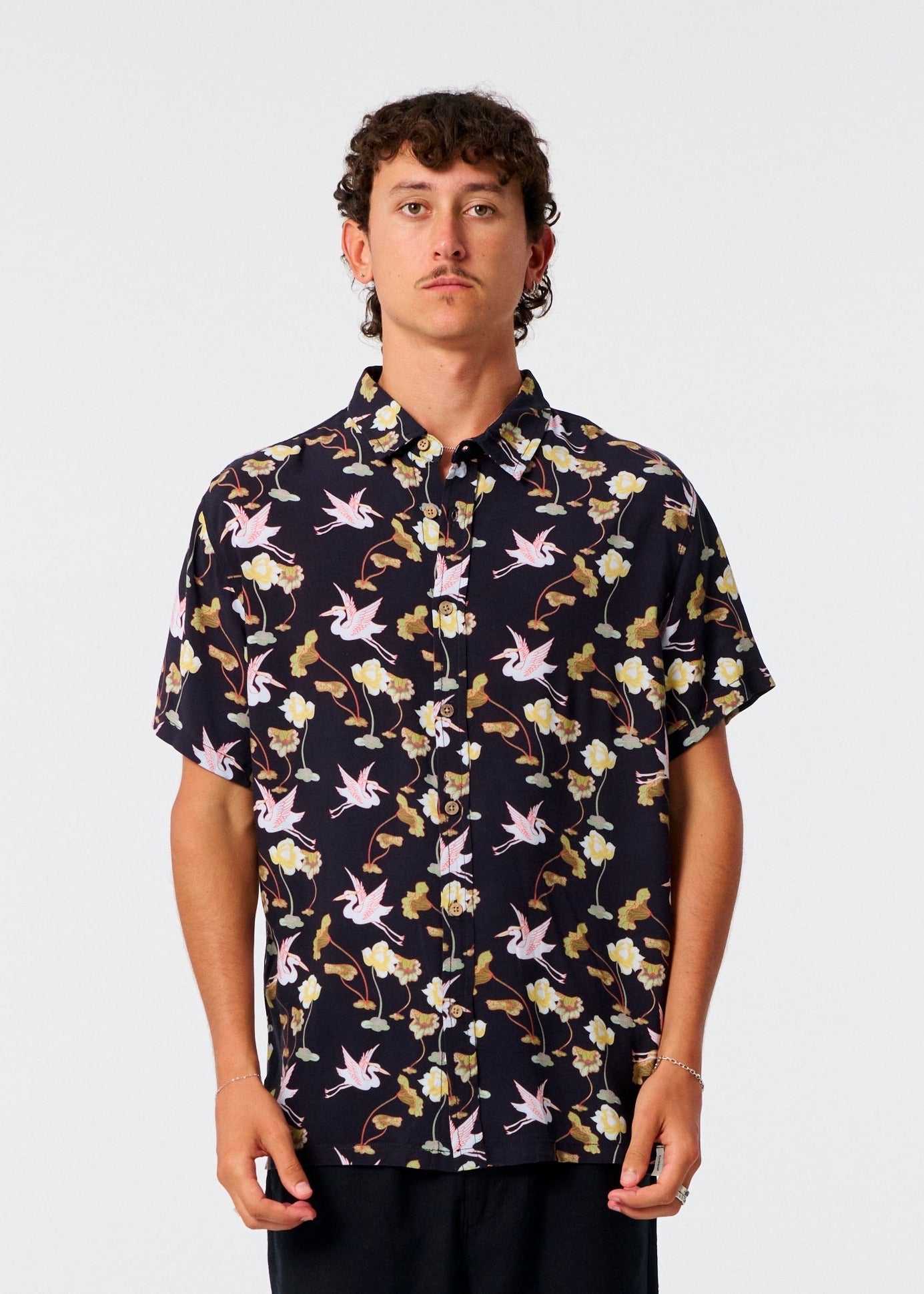 Lilypad SS Shirt - Vintage Black - photo 1
