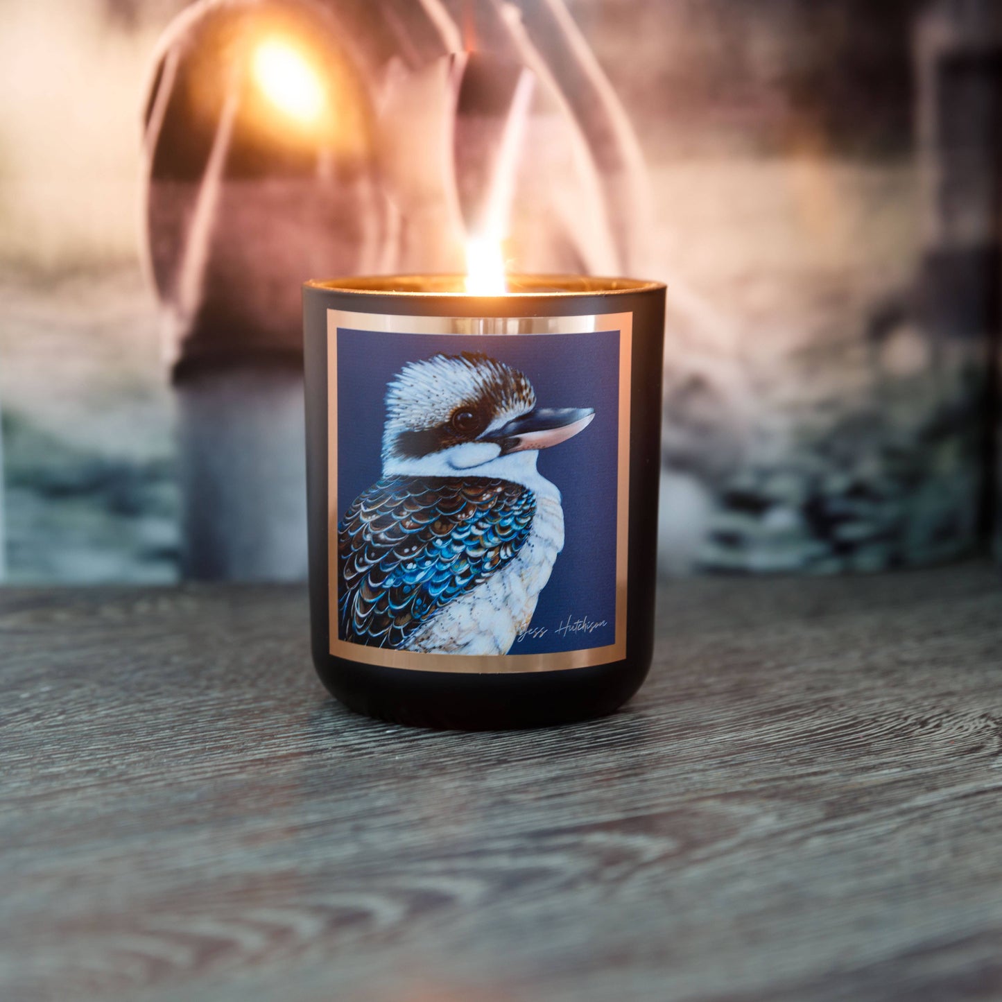 Aroma Pot - 50+hrs Australian artist soy candle - Australian Sandalwood