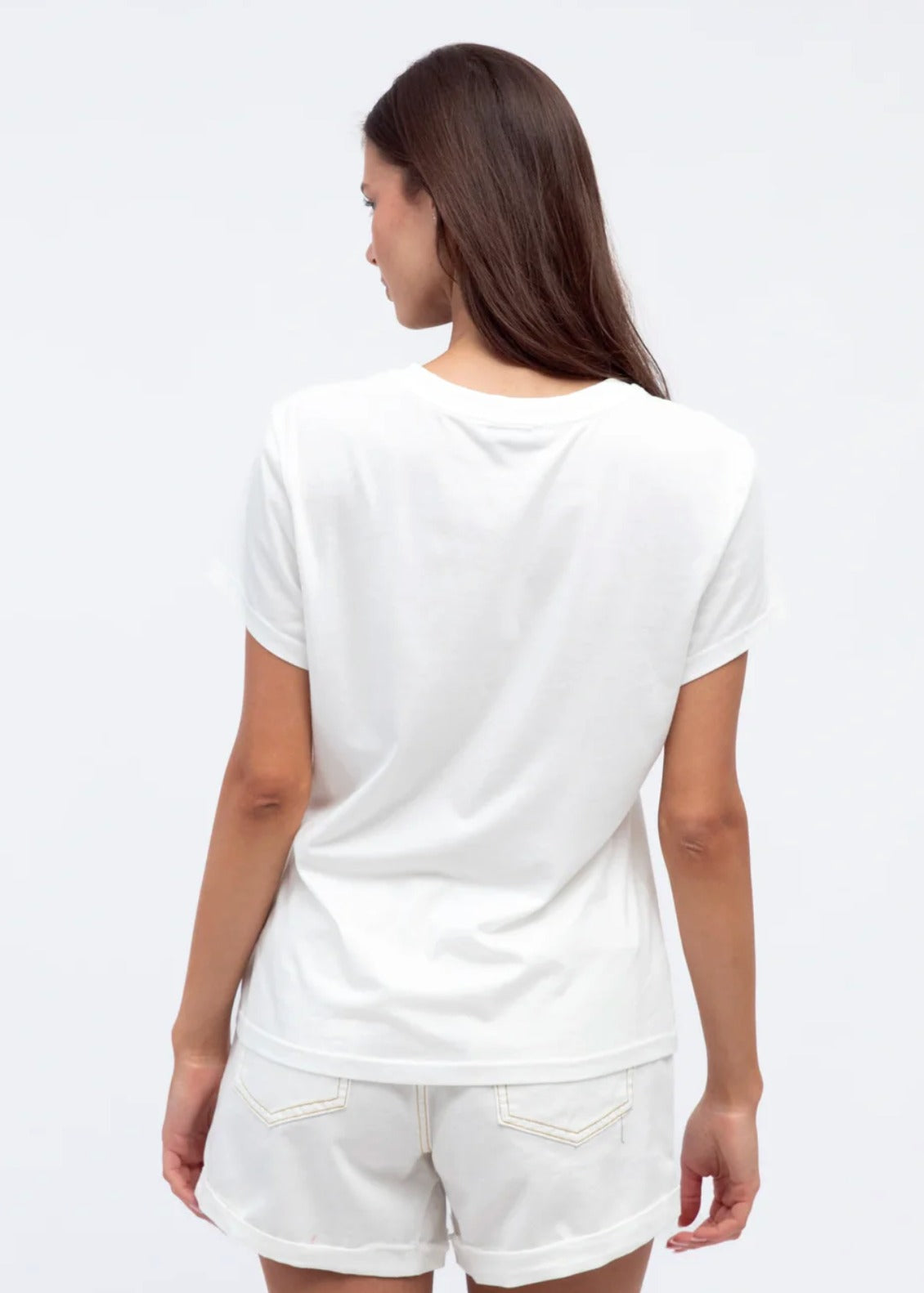 Le Soleil Sun Tee - White