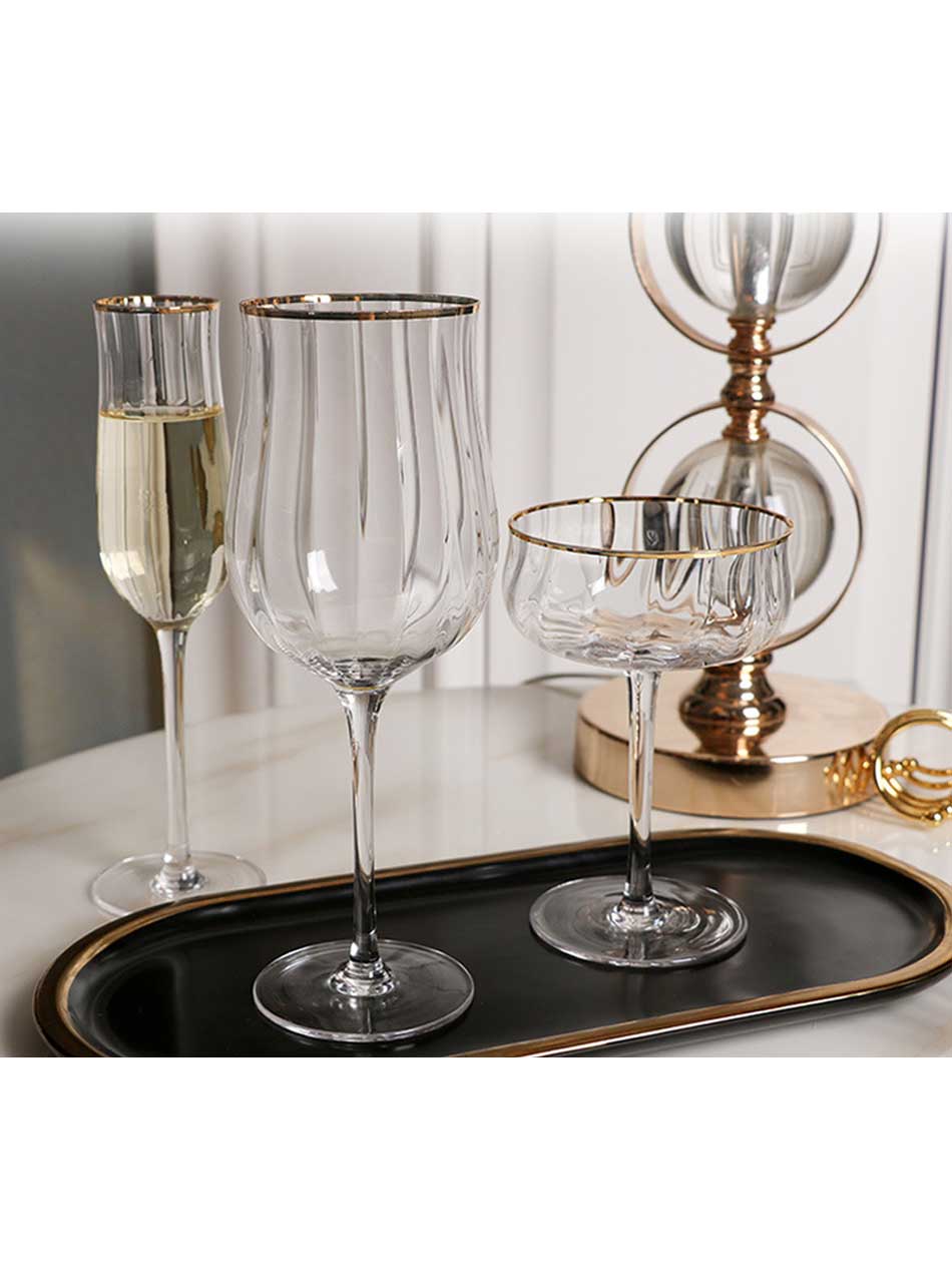 Petal Gold Edge Classic - Glass