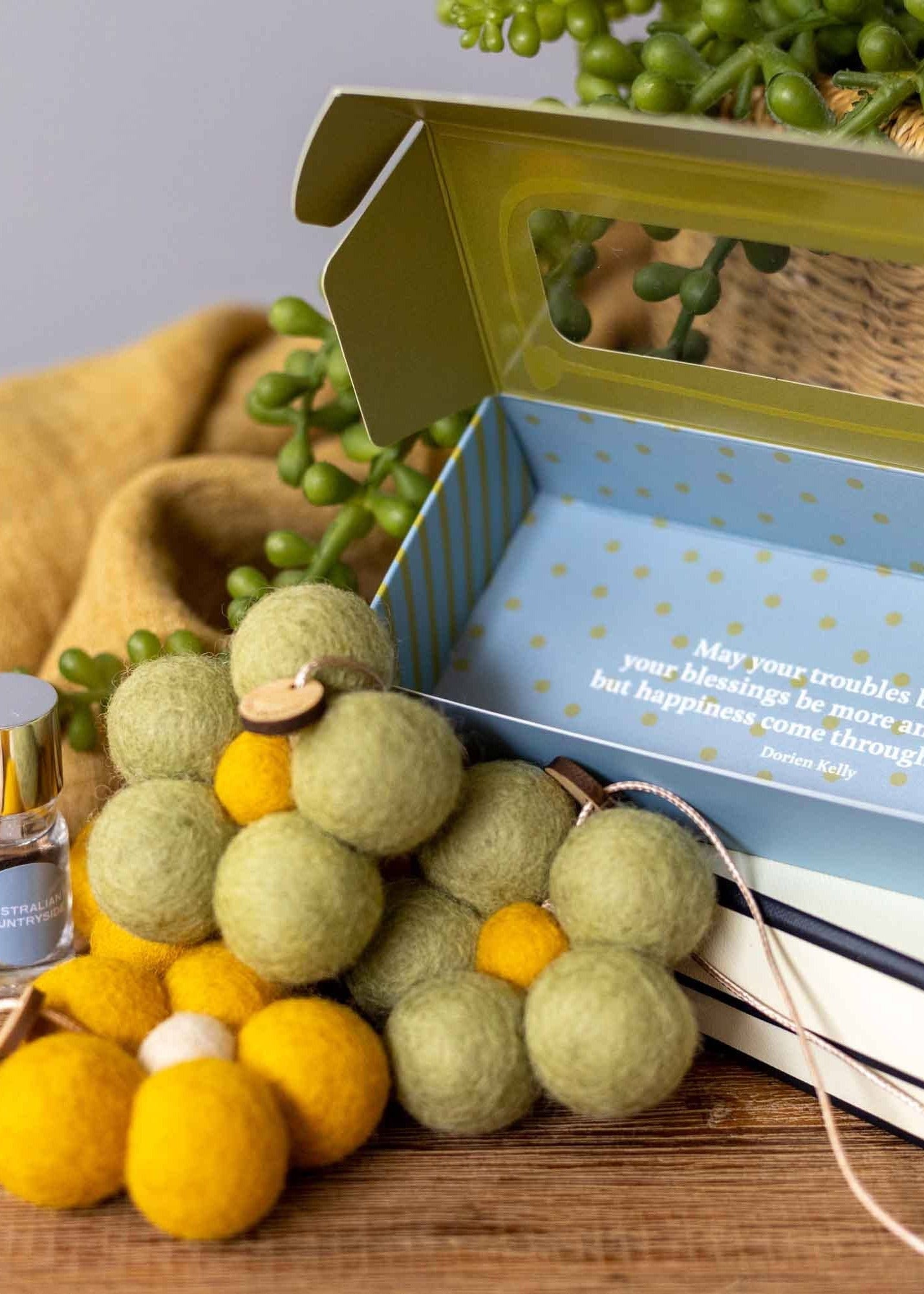 Felt Flower Fresheners - Australian Countryside