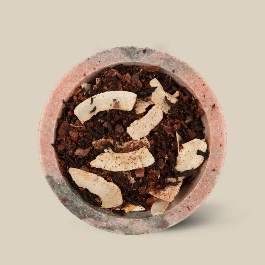 The Tea Collective - Chocolate Coconut Chai: Boutique Jar + Loose Leaf Tea