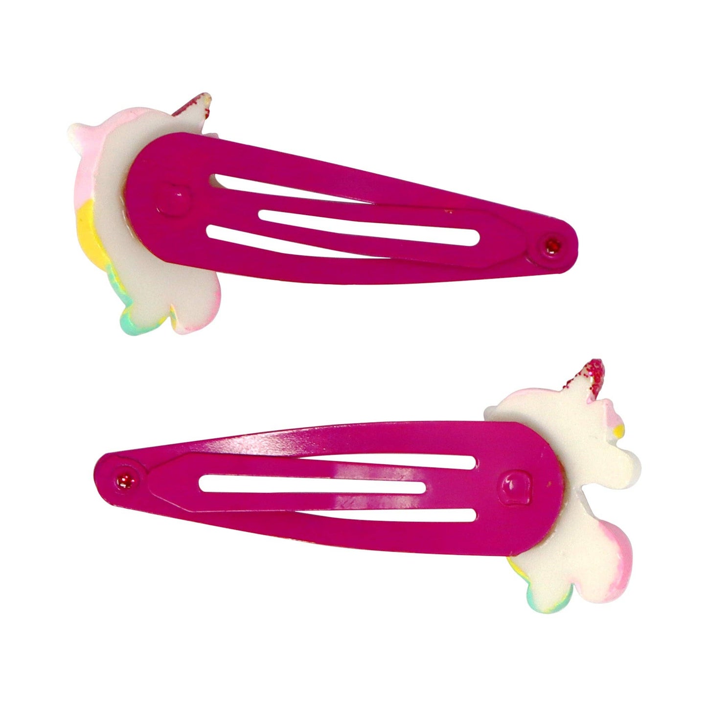 Pink Poppy - Dreamy Unicorn Hair Clips - (Pack Size: 6)