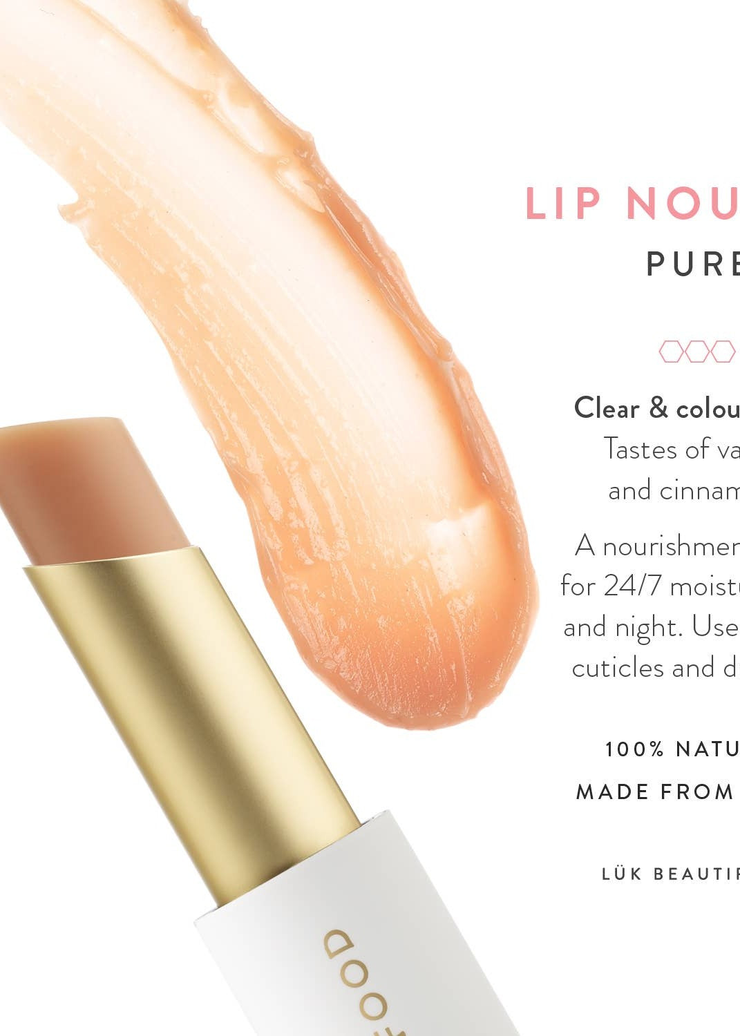Lip Nourish Lipstick - Pure