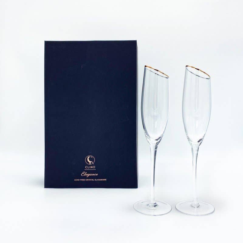 CLINQ - Elegance Champagne Flutes