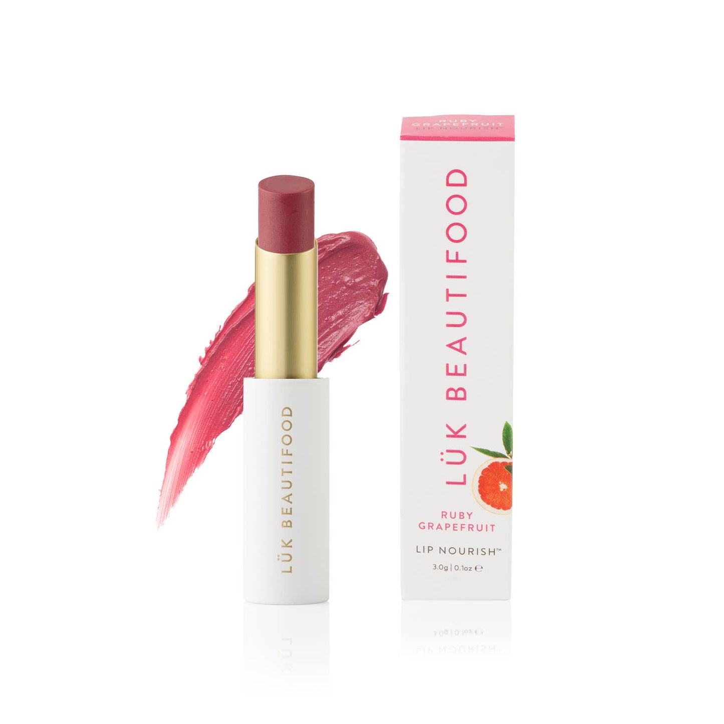 Luk Beautifood - QUICK SHOP 14 Lip Nourish™ Natural Lipstick Shades: Peach Melon