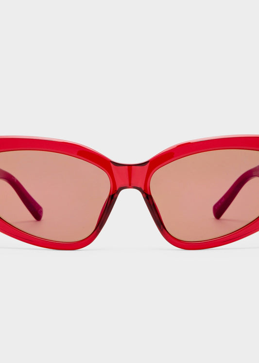 The Haunting Sunglasses - Cherry Lacquer