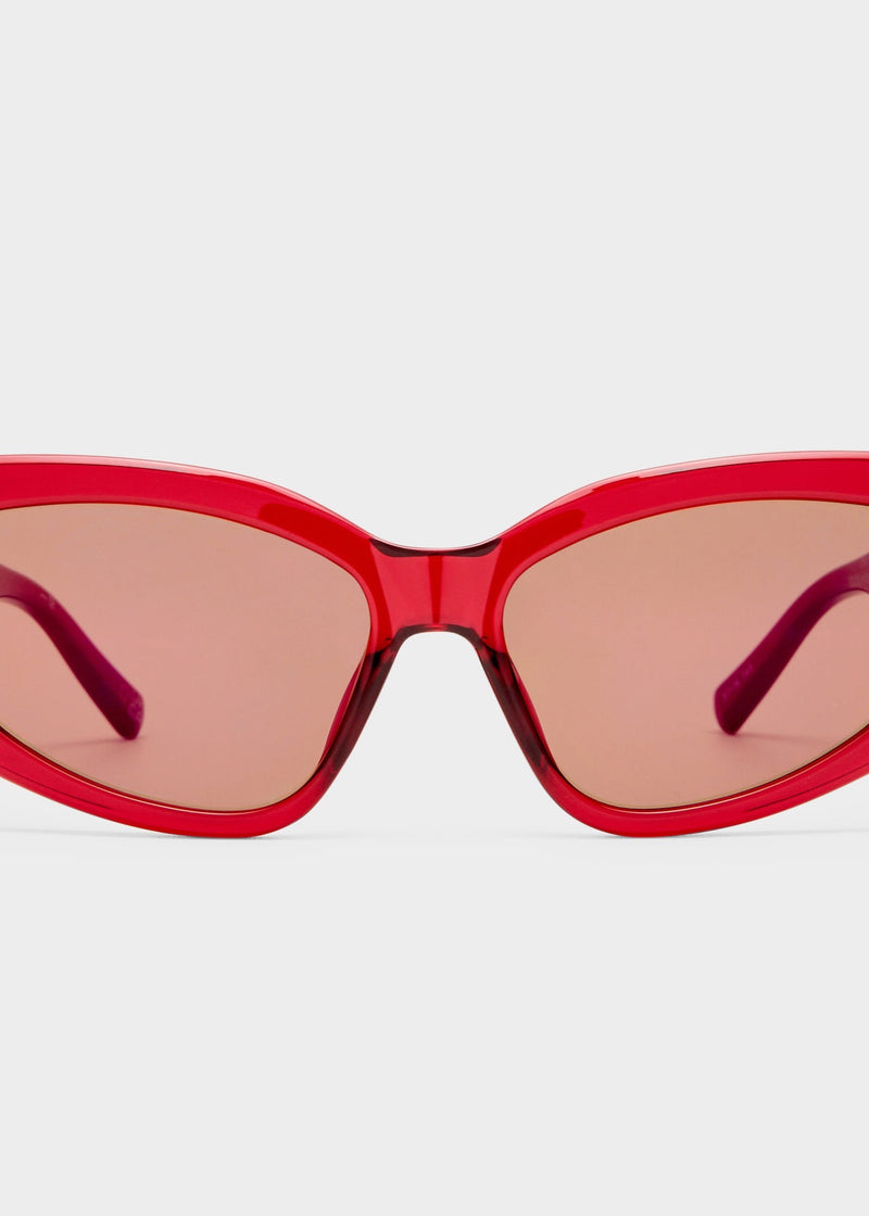 The Haunting Sunglasses - Cherry Lacquer