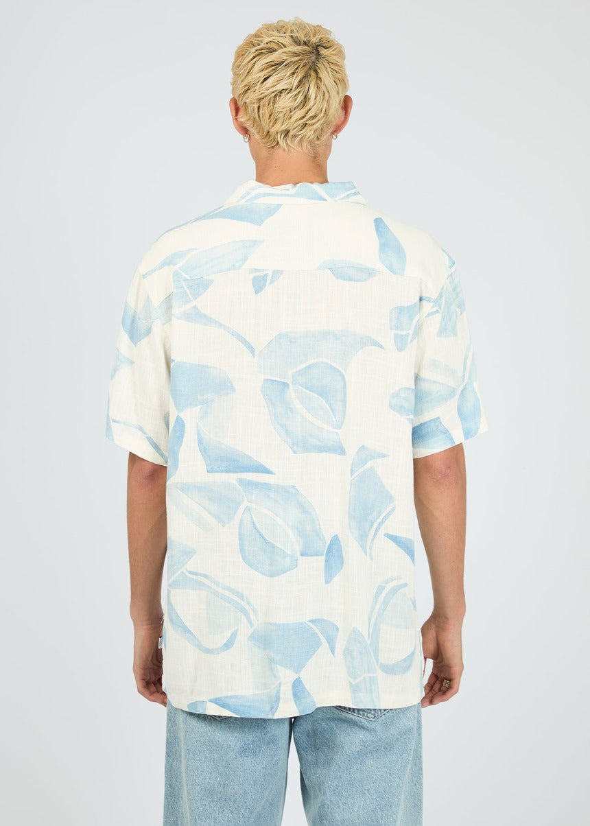 Jones SS Shirt in Multi by Silent Theory, back view