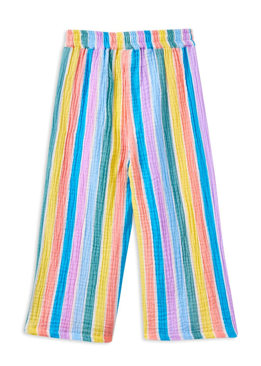 Fiesta Crinkle Pant - Multi Stripe