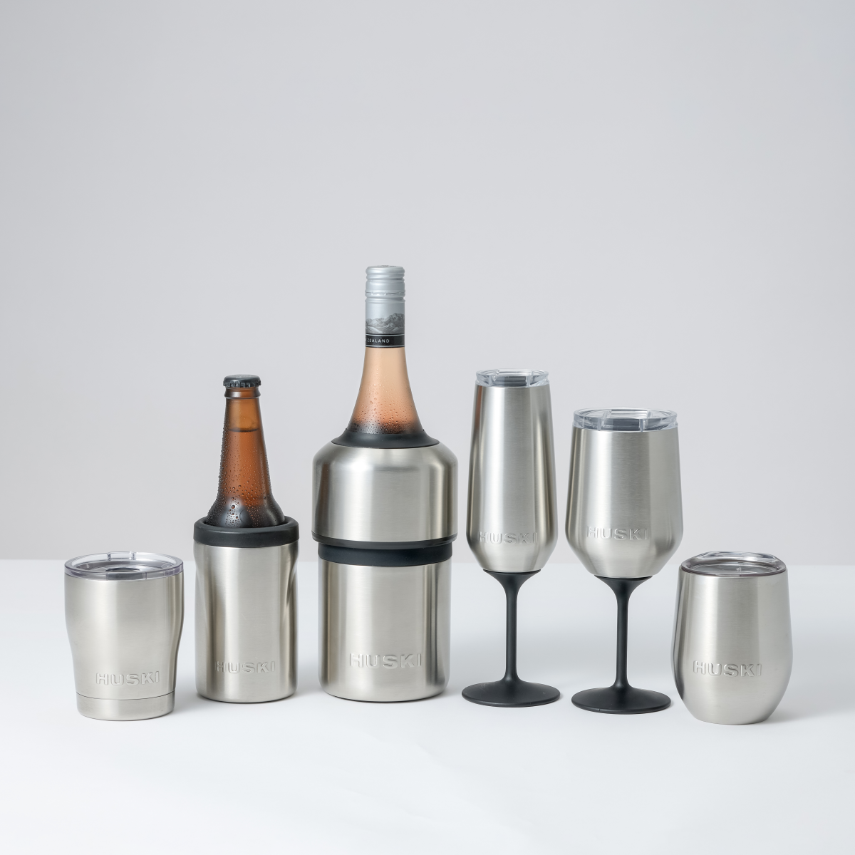 Huski - Huski Champagne Flute - Black