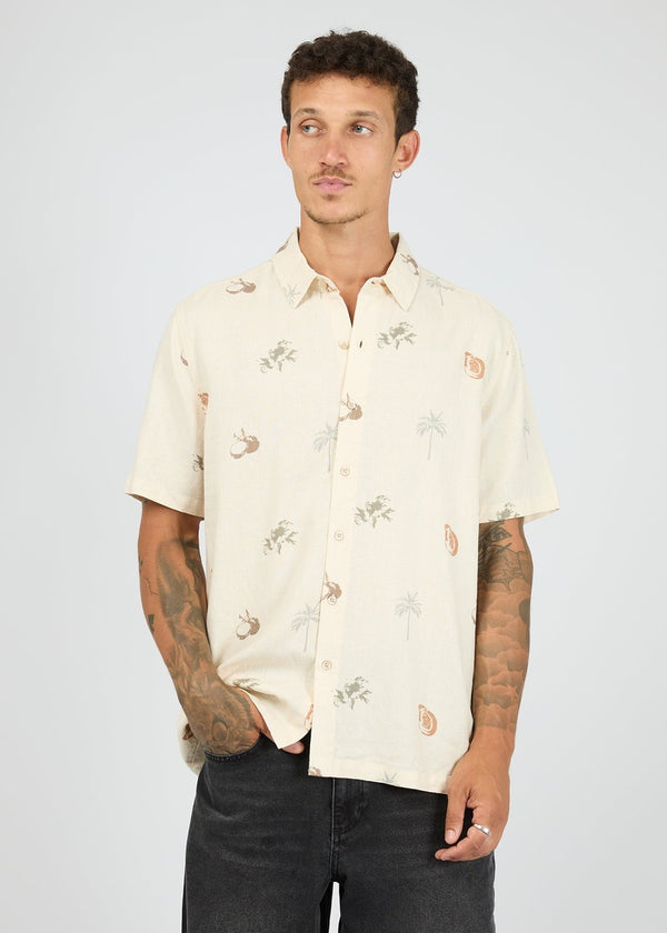 Market SS Shirt - Natural