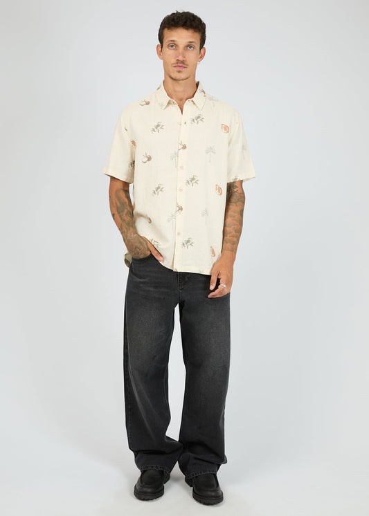 Market SS Shirt - Natural