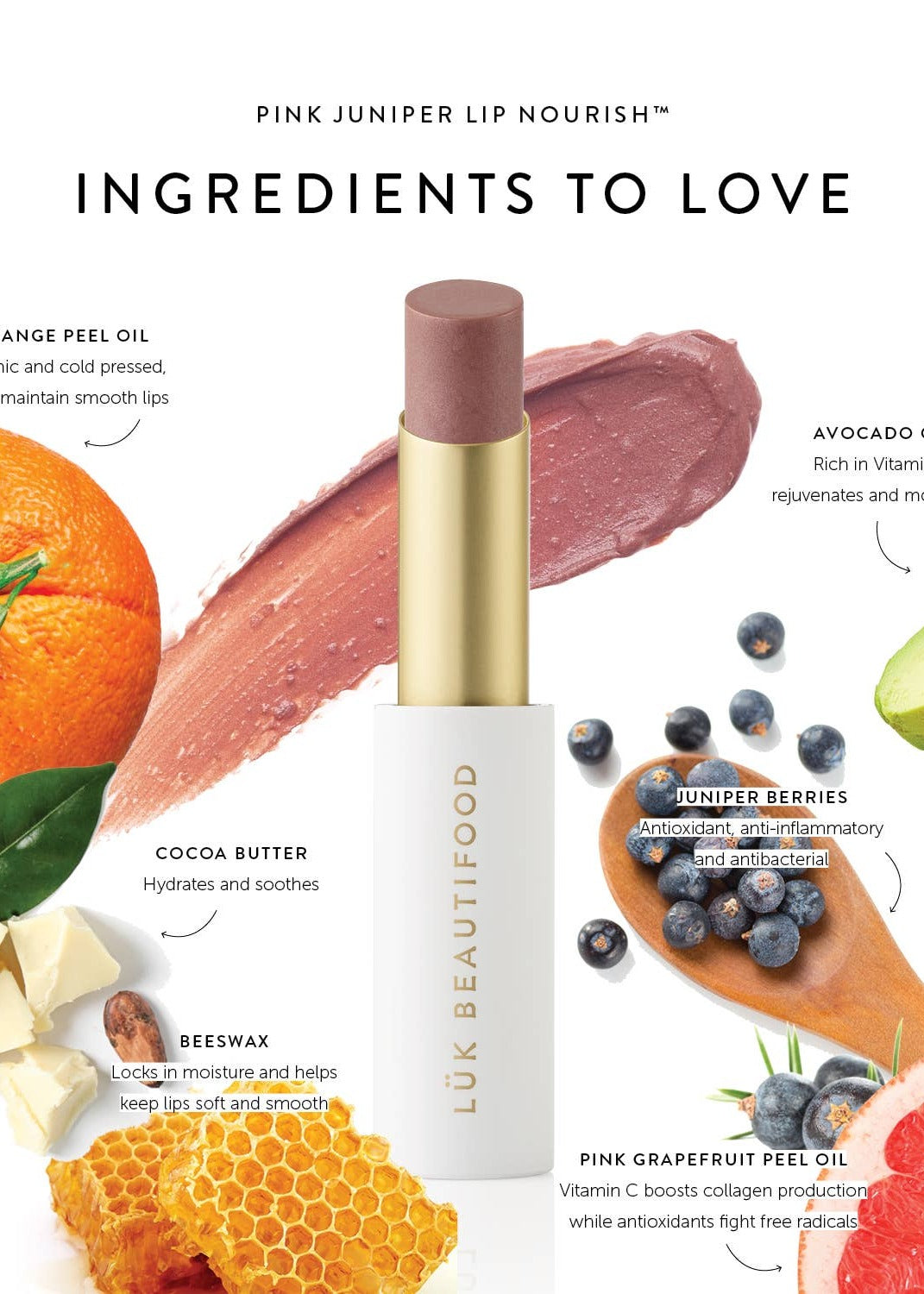 Lip Nourish Lipstick - Pink Juniper