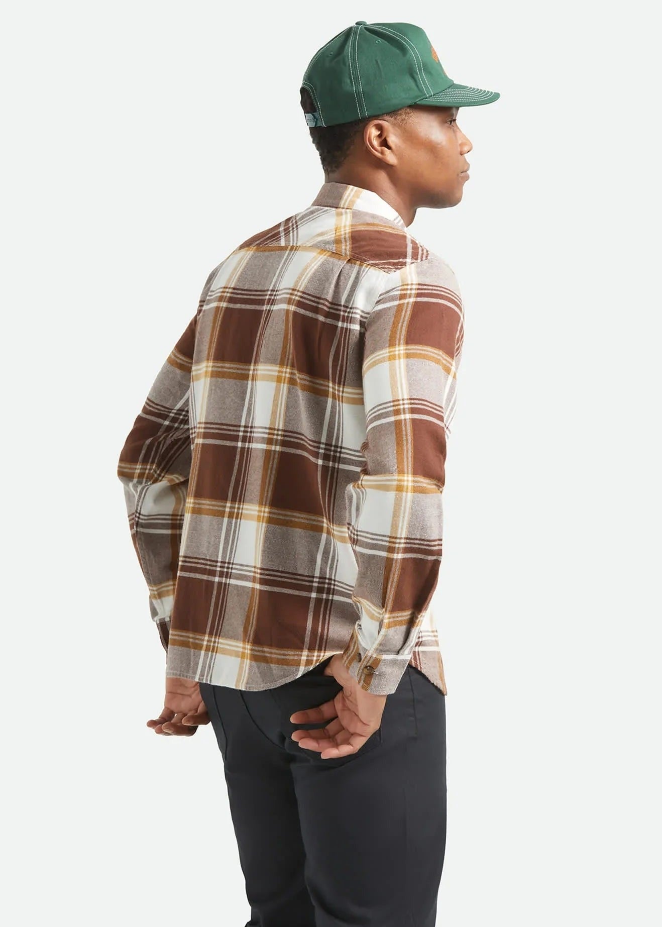 Bowery LW Ultra Flannel - Chocolate White