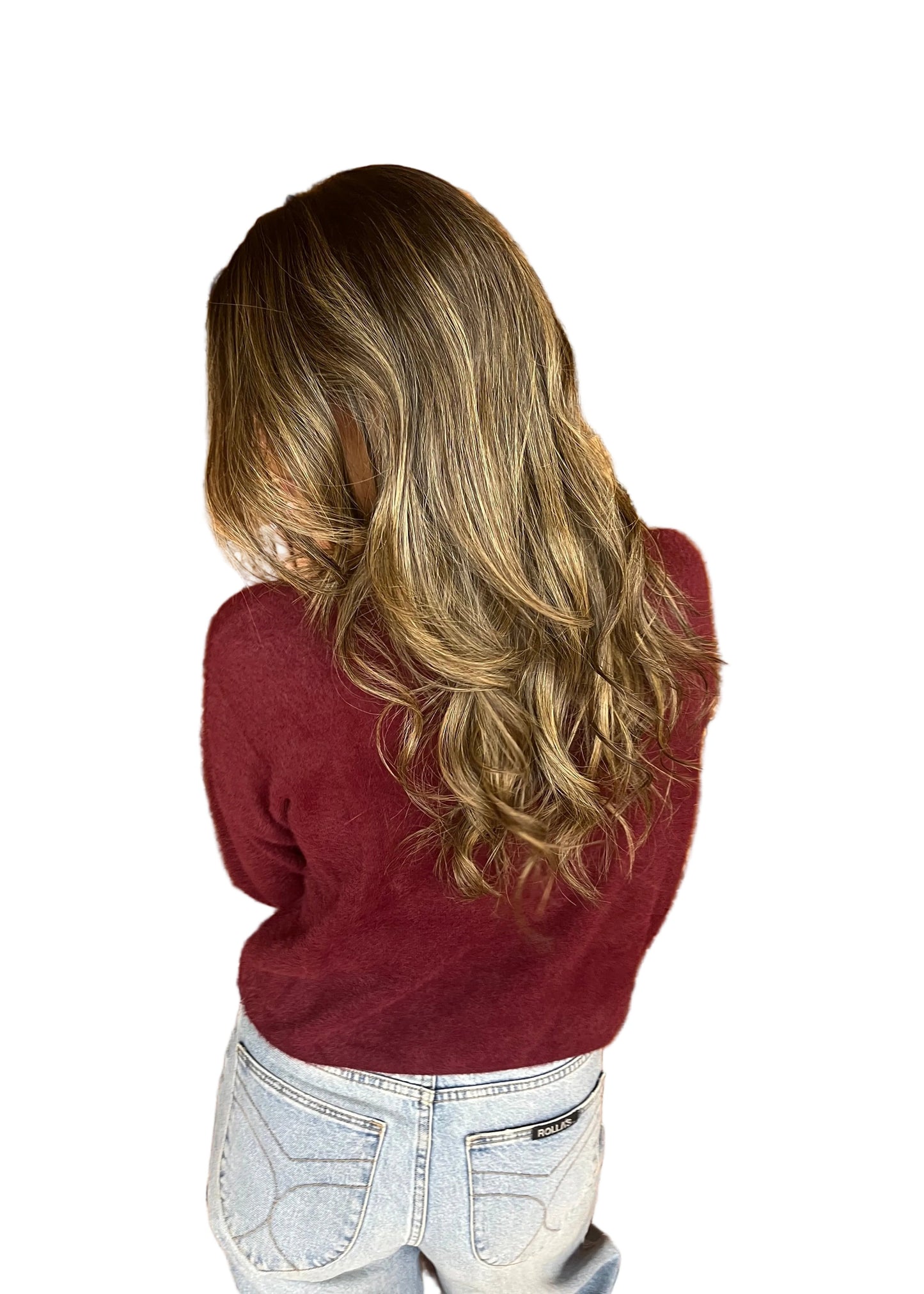 Fluffy Jumper - Wine