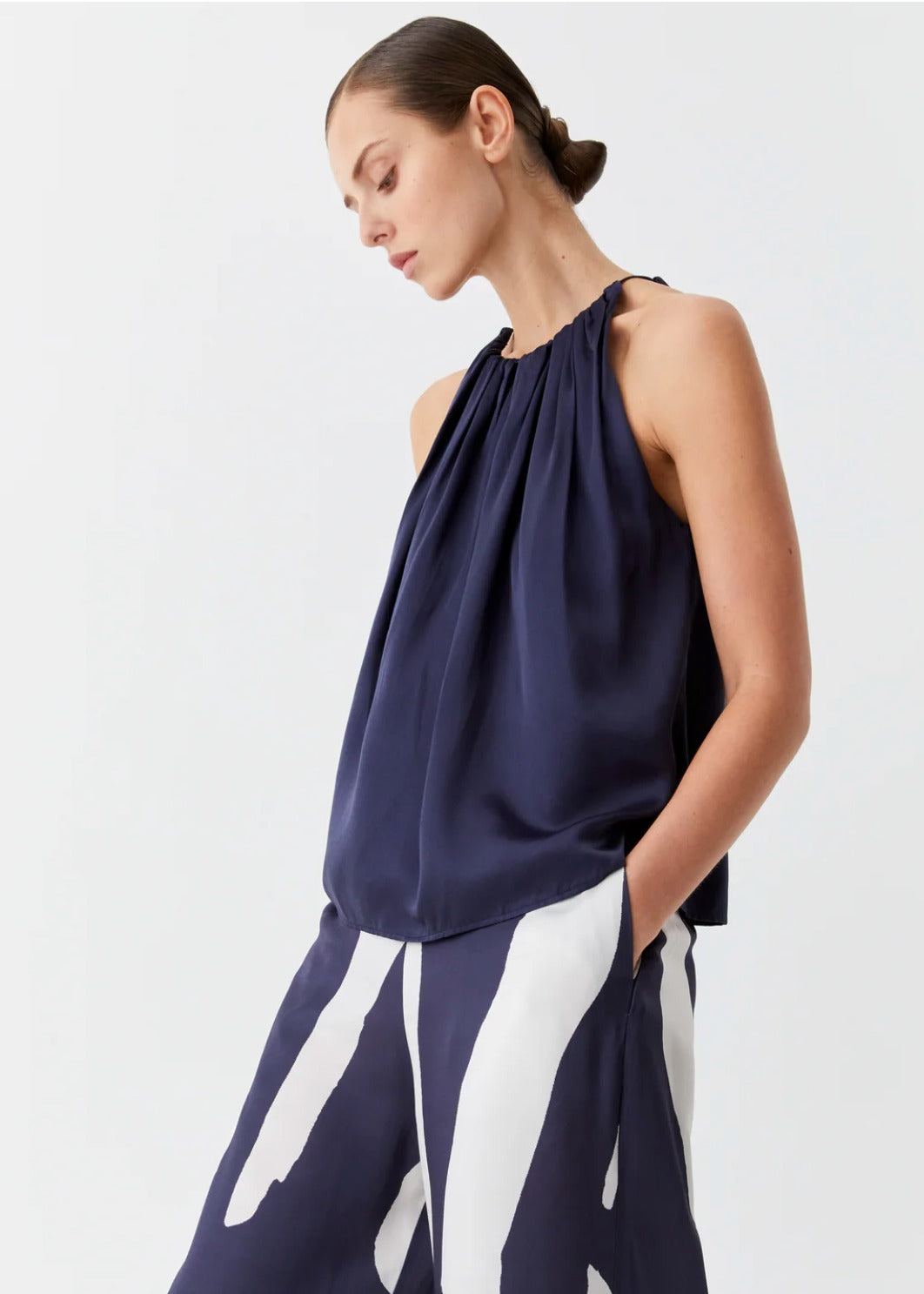 Fredrika Top - Navy