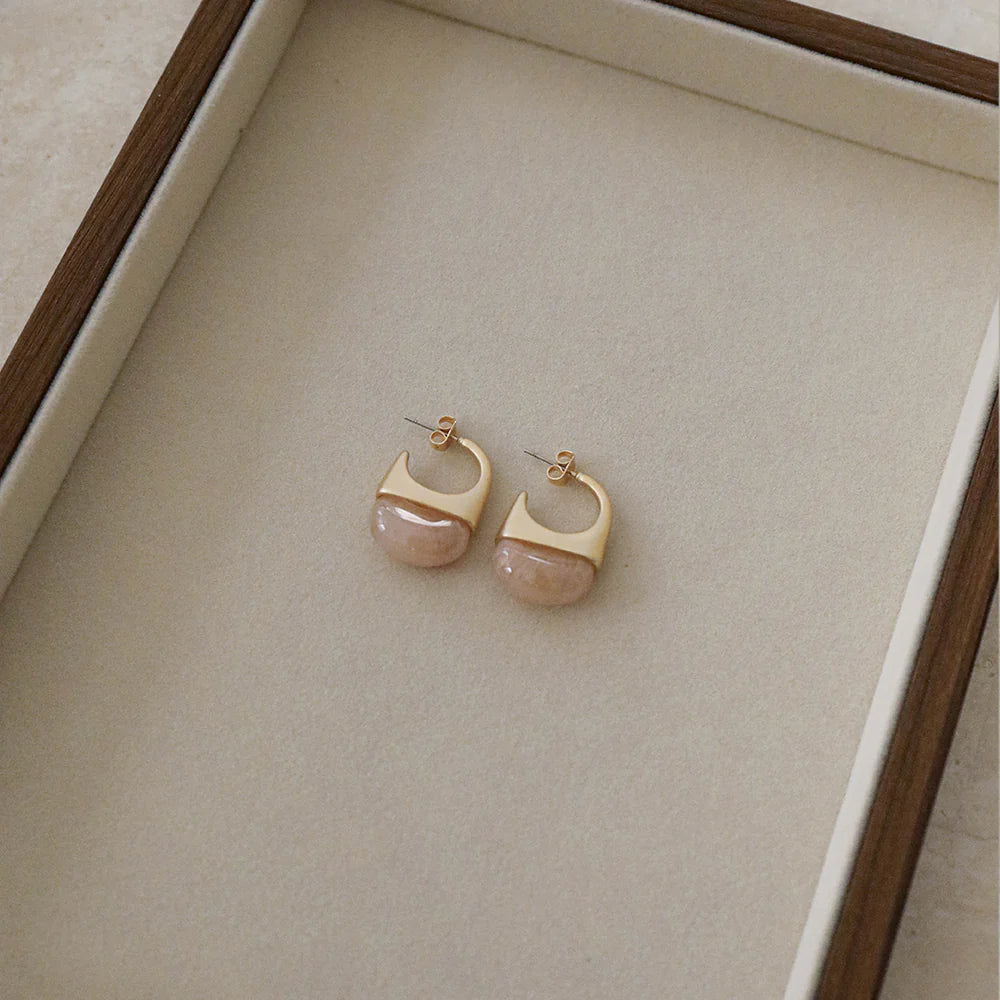 Poppy Earrings - Pink