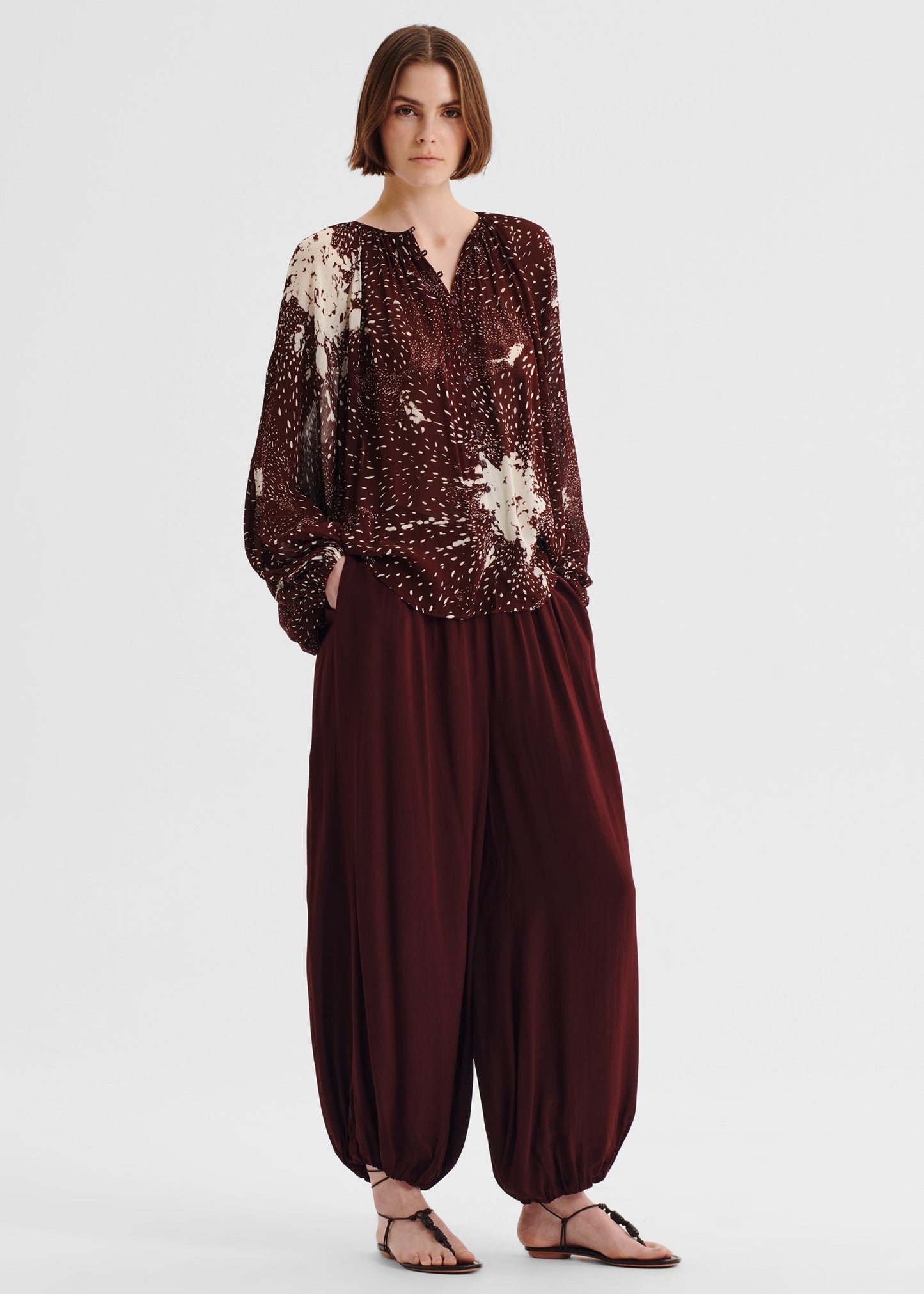 Florian Blouse - Pinot Print