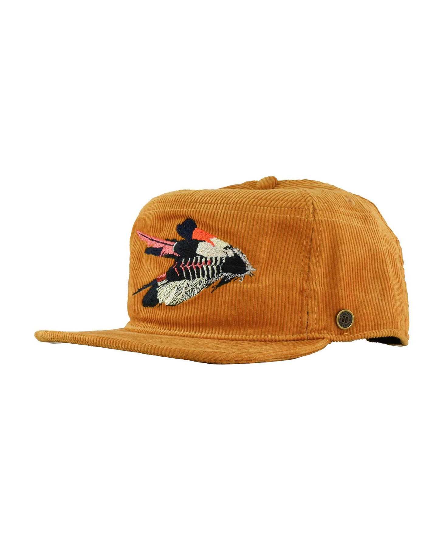 The Stash Cap Cockatoo Feathers - Mustard