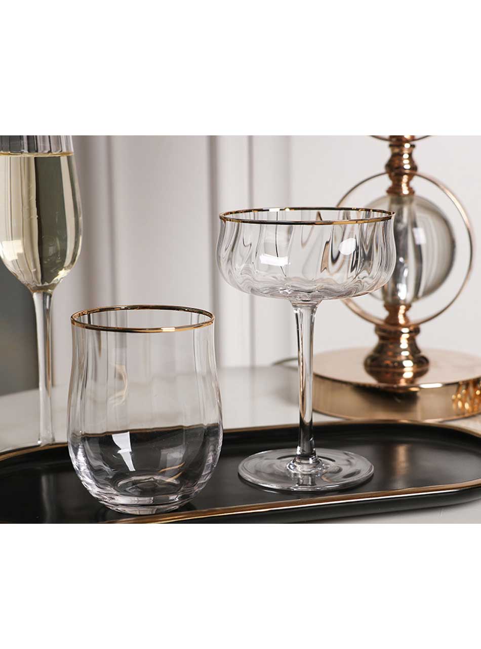 Petal Gold Edge Classic - Glass