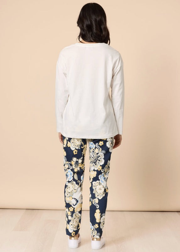 Cote D Azur Logo Tee - Ivory
