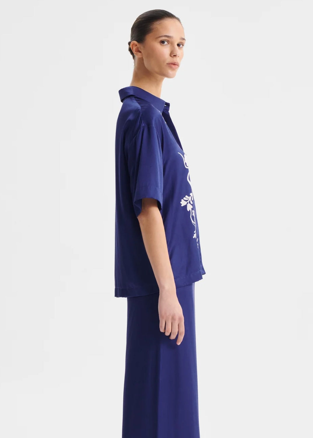 Bonita S/S Shirt - Marine