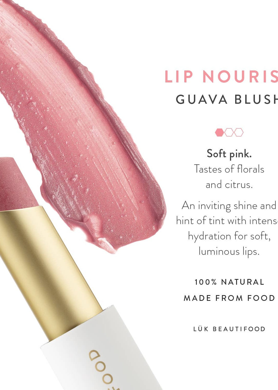 Lip Nourish Lipstick - Guava Blush