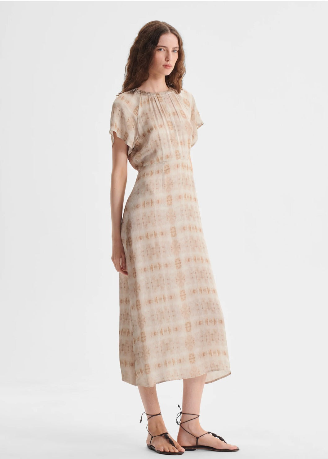 Lucille Tie Dress - Print
