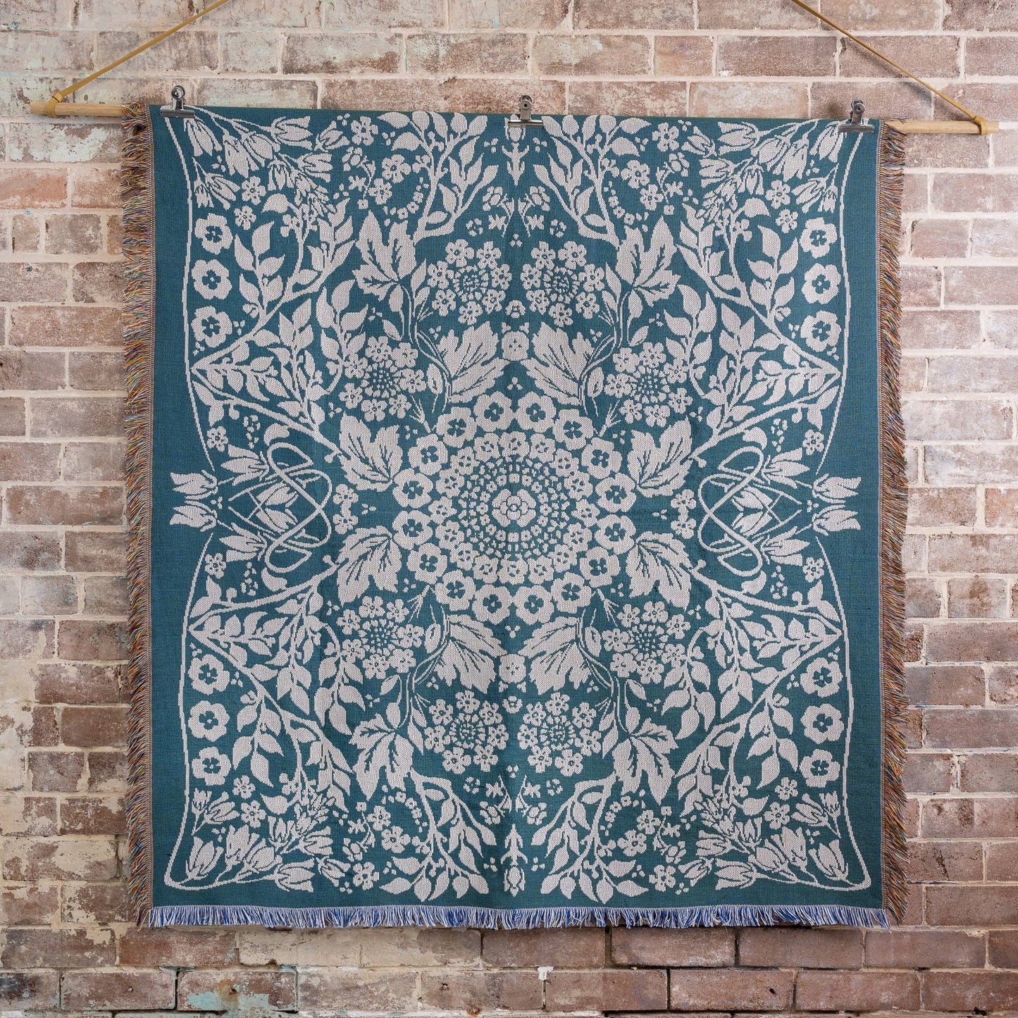 HENDEER - 'Across the Universe' Woven Picnic Rug/Throw: Regular 130x160cm