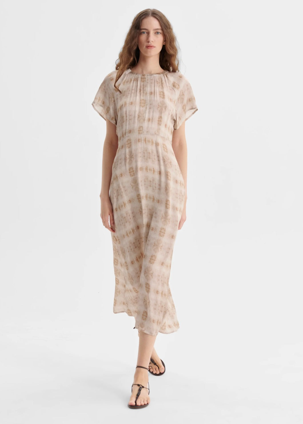 Lucille Tie Dress - Print