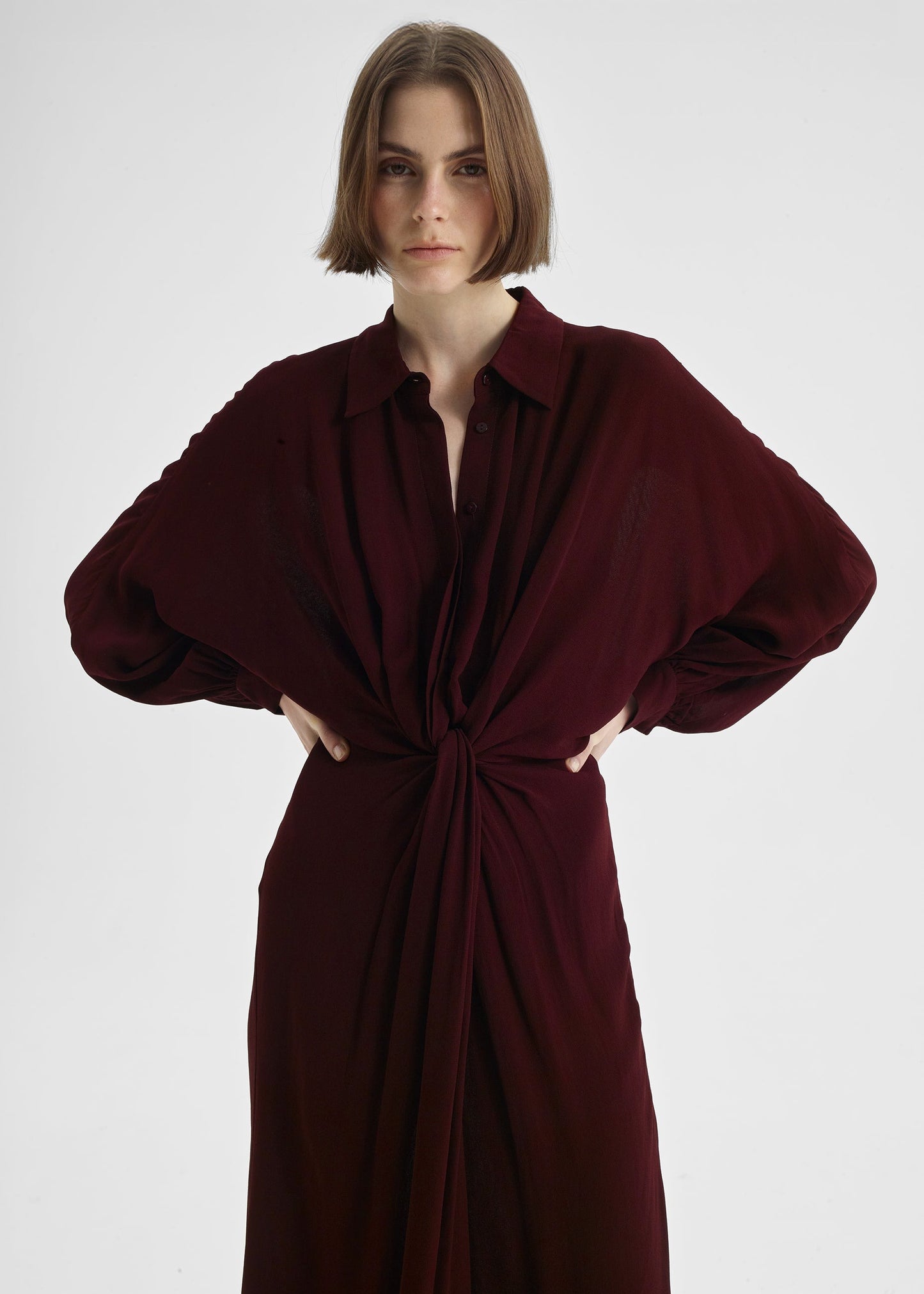 Florian Shirt Dress - Pinot