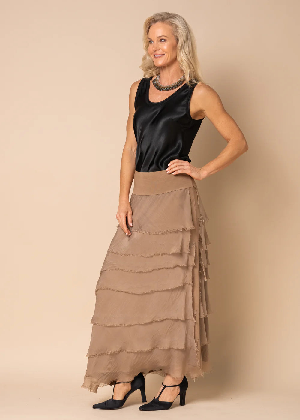 Toyah Singlet - Onyx