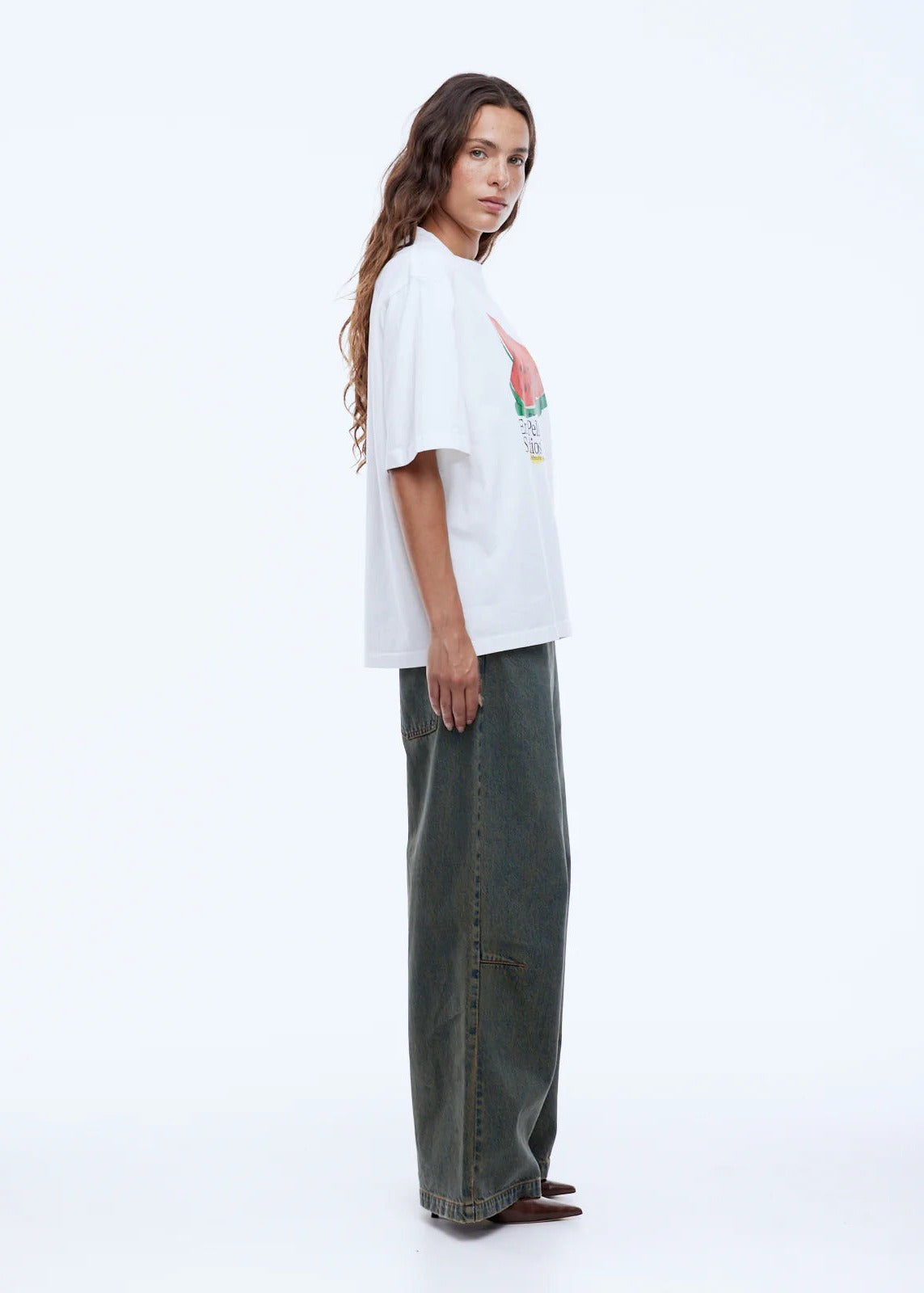 Watermelon Tee - Vintage White