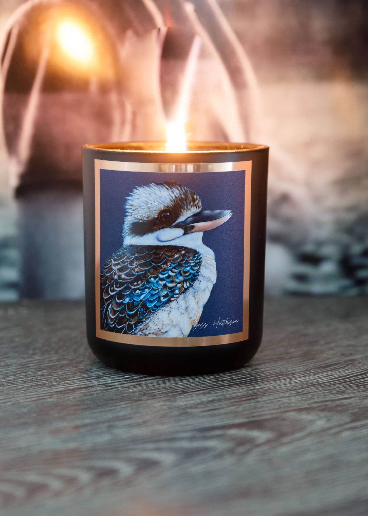 Aroma Pot - 50+hrs Australian artist soy candle - Australian Sandalwood