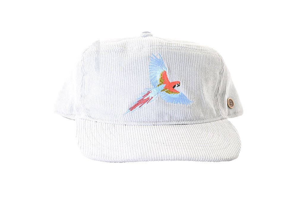 The Stash Cap Snow Parrot - White