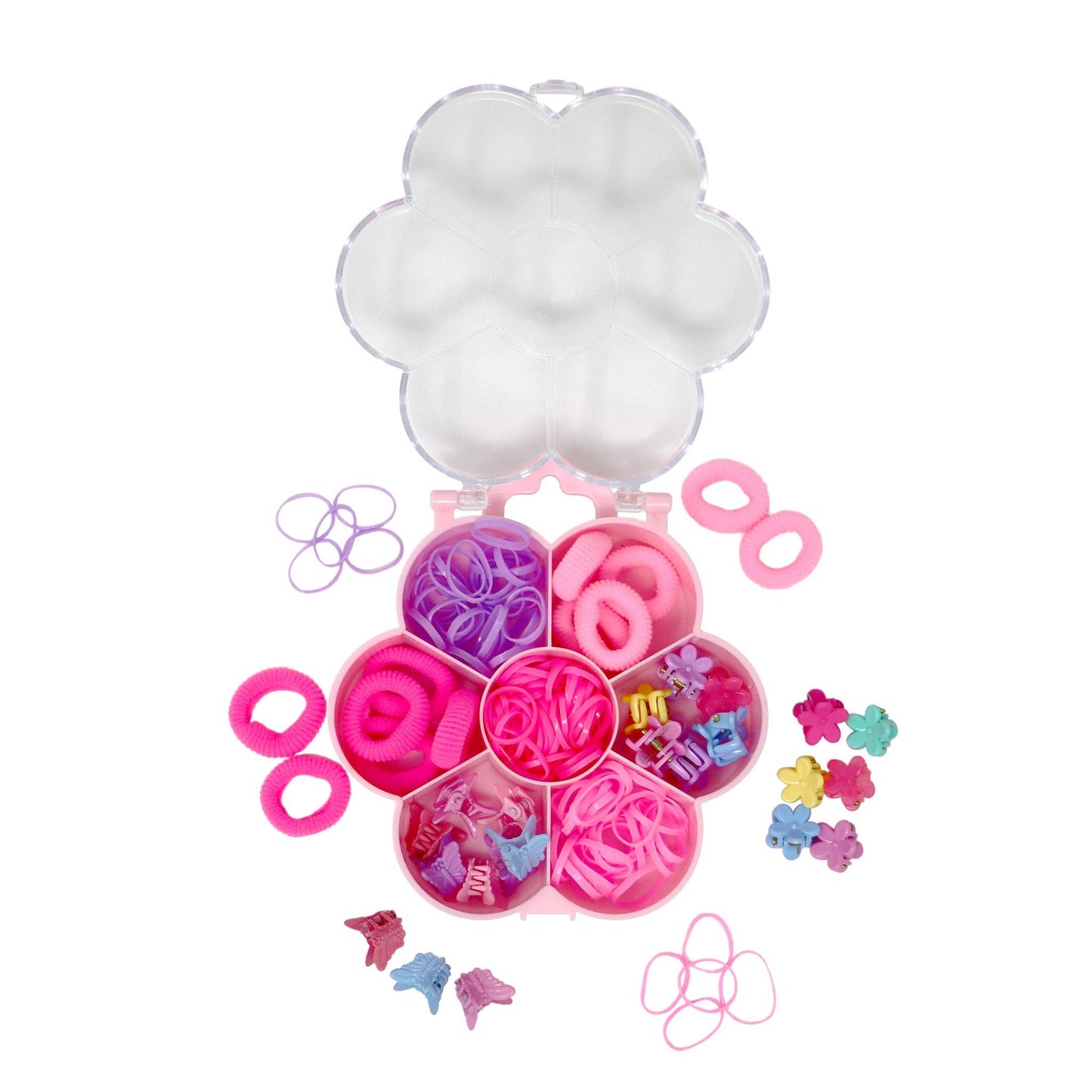 Pink Poppy - Flower Hair Accessory Set - (Pack Size: 6)