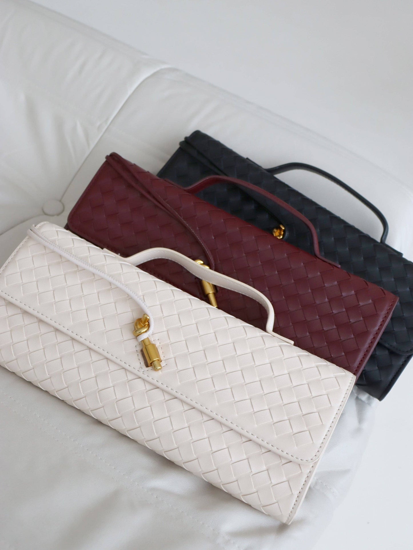 Angels Whisper Accessories - Paloma Clutch Bag in Wine
