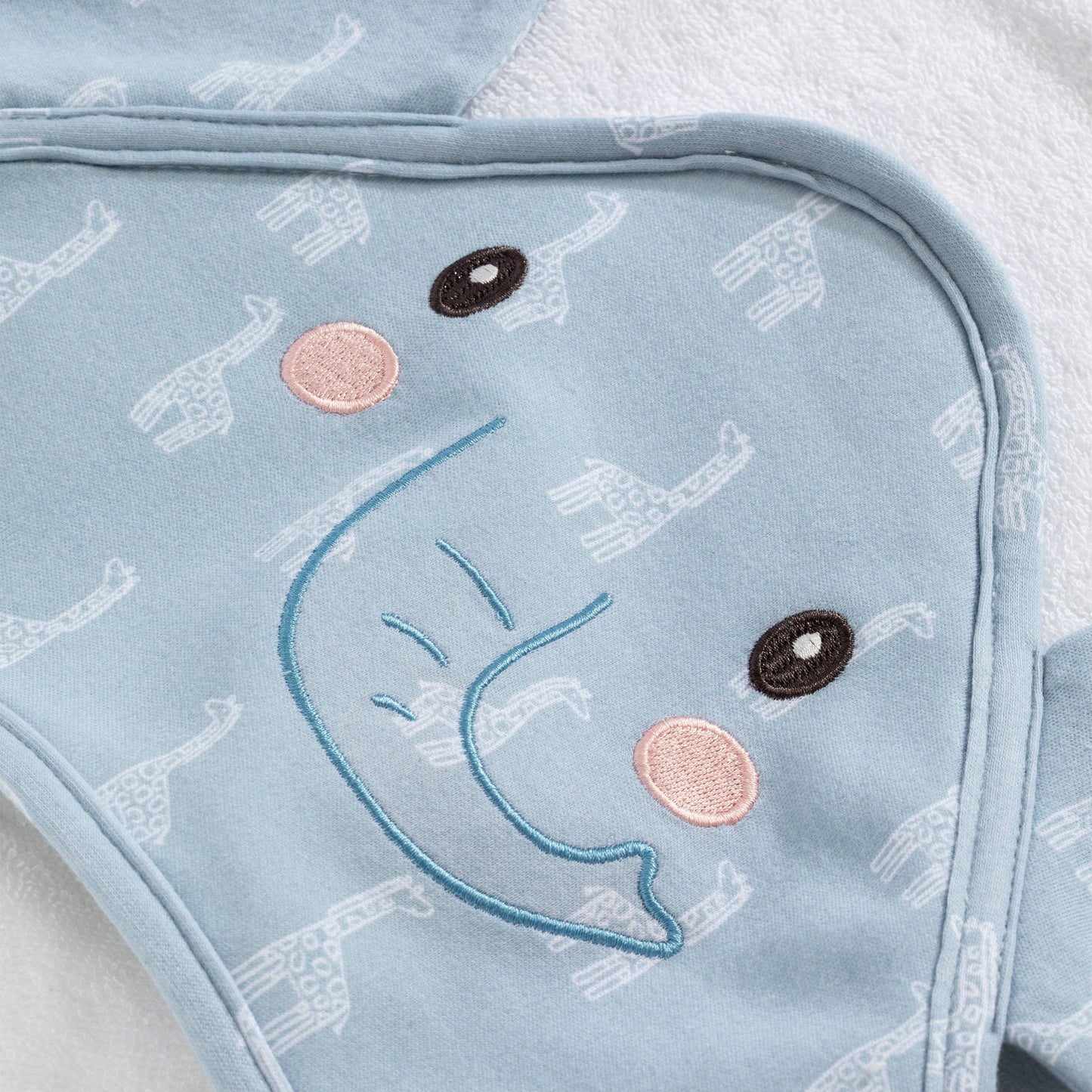 Hooded Towel- Elephant - Wild Safari