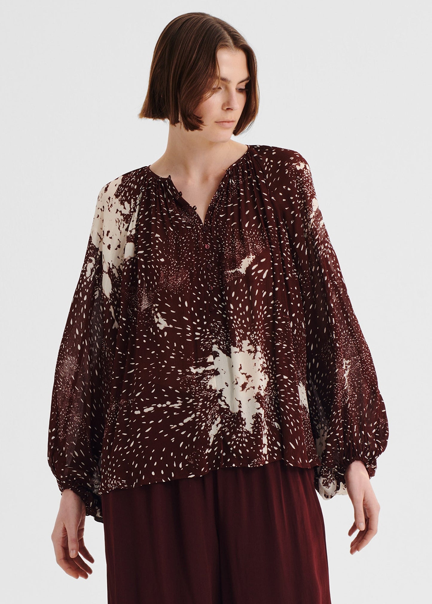 Florian Blouse - Pinot Print