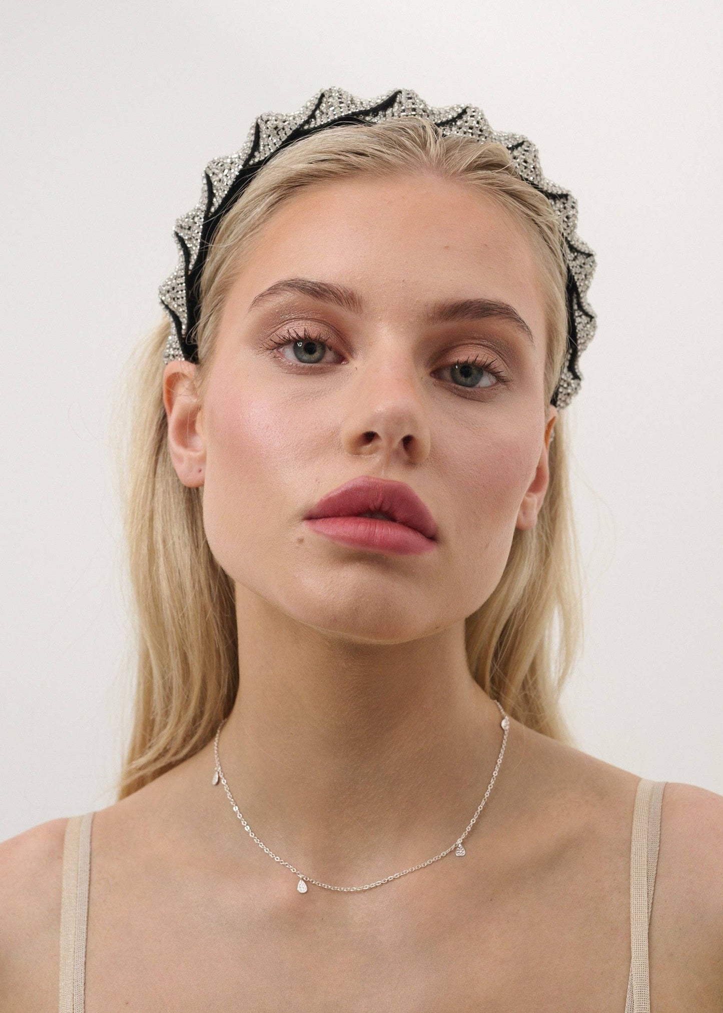 Angels Whisper Accessories - Twist Rhinestone Statement Headband