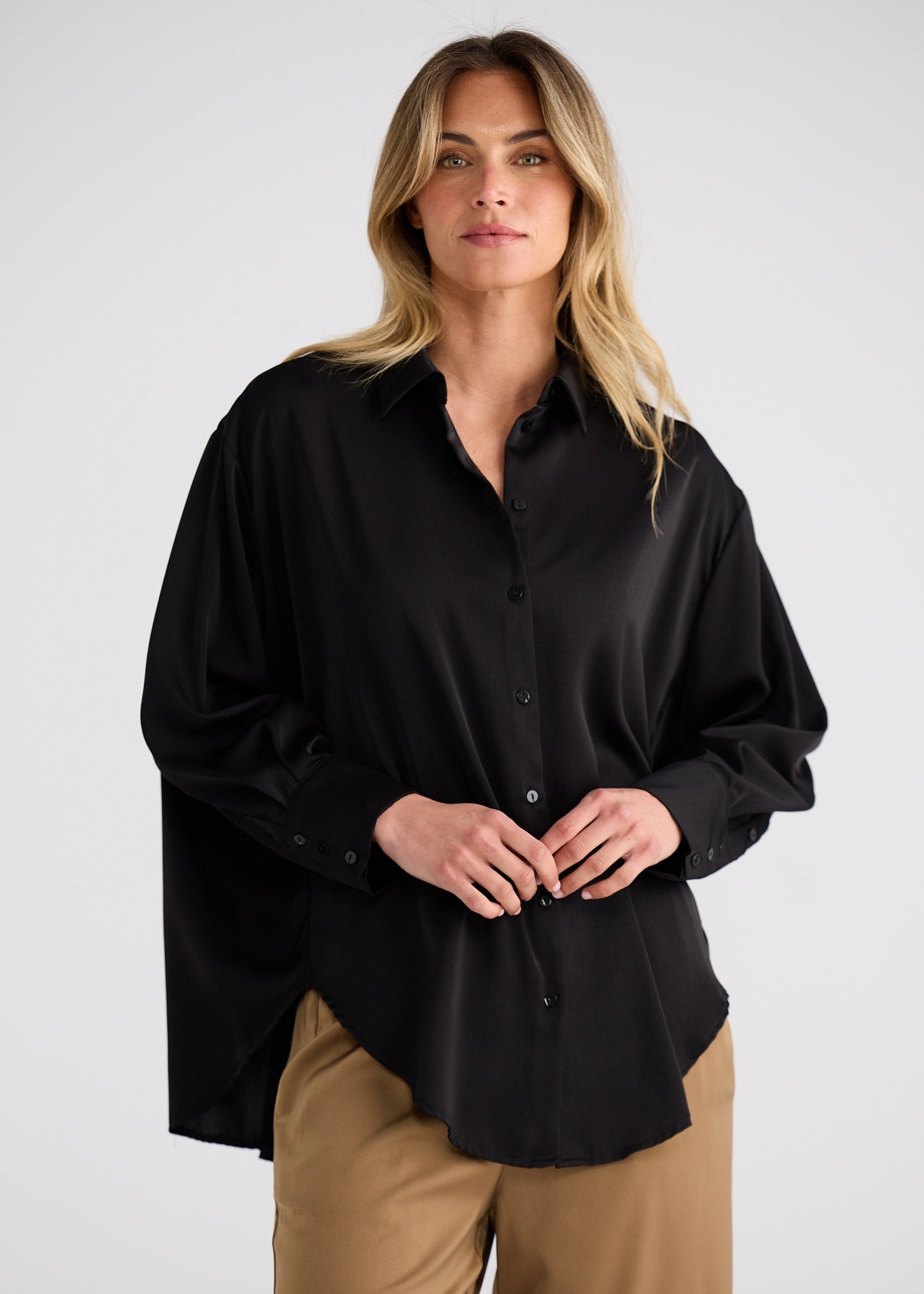 Glenda Shirt - Black