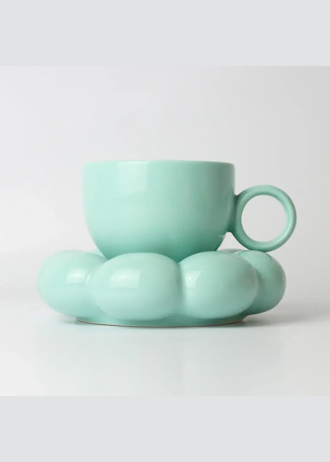 Lottie Mug and Saucer- Blue