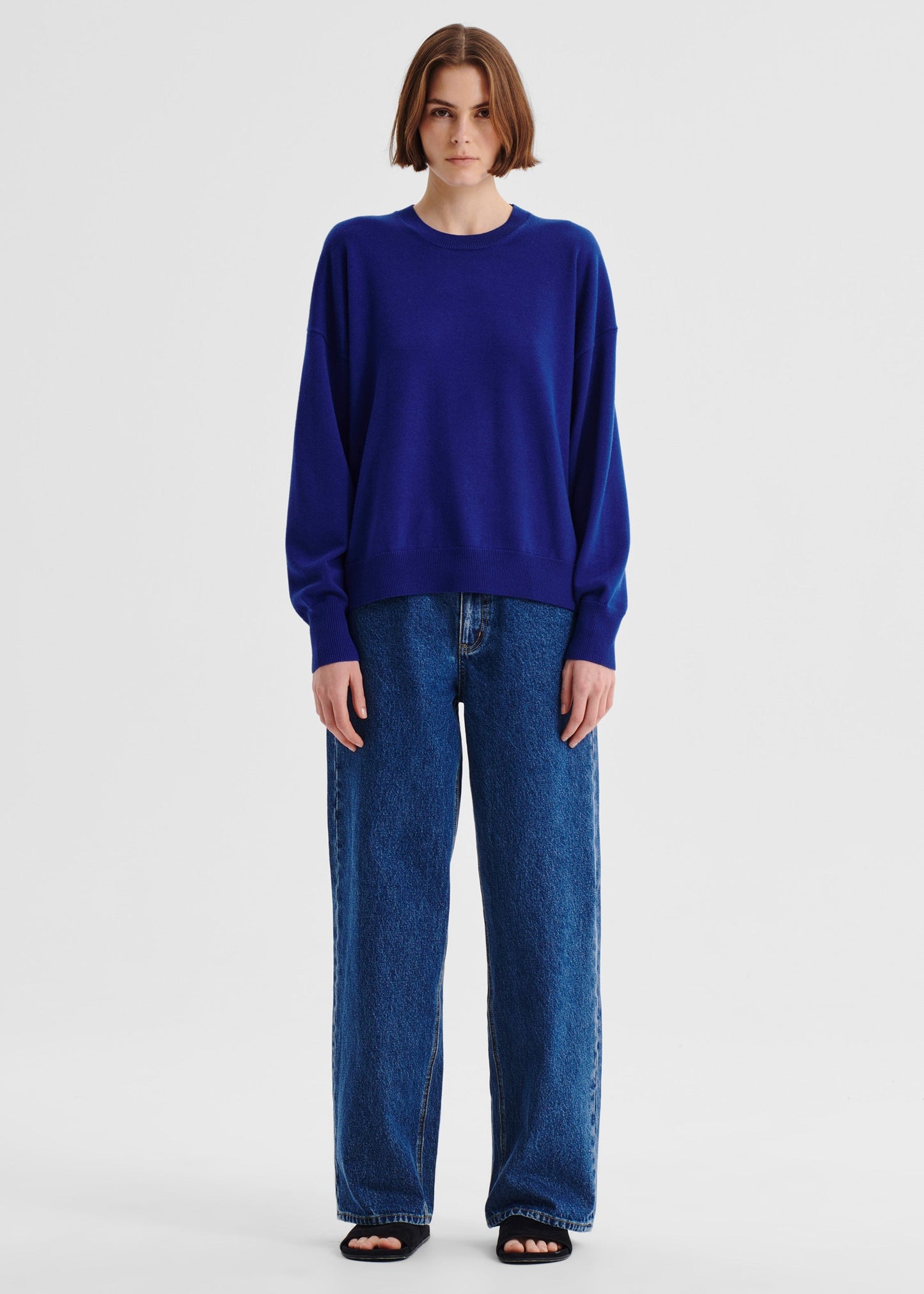 Payton Round Neck Merino Knit Pullover